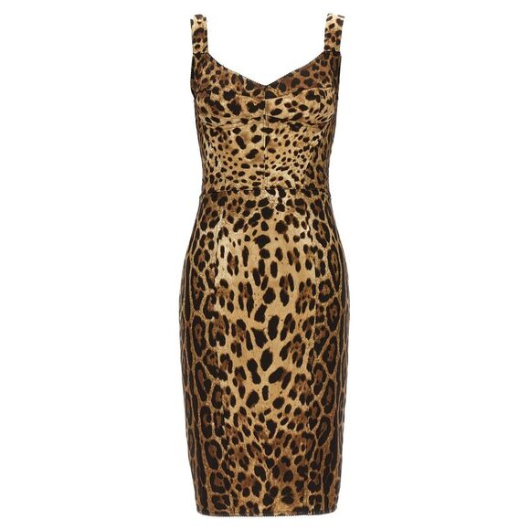 Dolce & Gabbana Dresses & Skirts - Dolce & Gabbana Multicolor Silk Cocktail Women's Dress